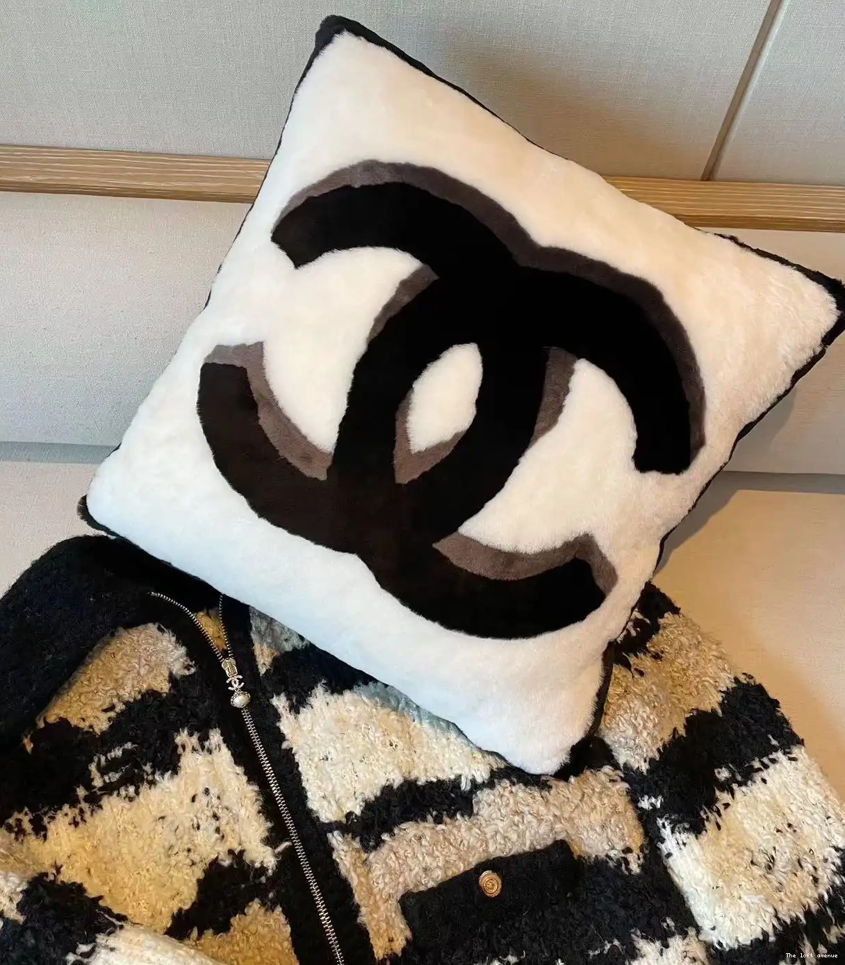 THROW SHEARLING COCO PILLOW 0703